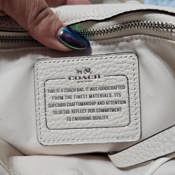 Coach Rivets Dakota Flap Crossbody Purse - Picture 6 of 8